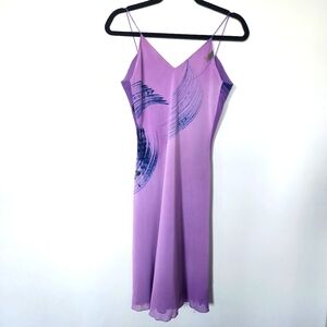 Regine LA Purple Spaghetti strap Slip dress S